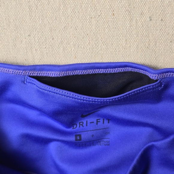 Nike Dri-FIT Women's Blue Compression Shorts Size S Performance Activewear - Picture 8 of 13
